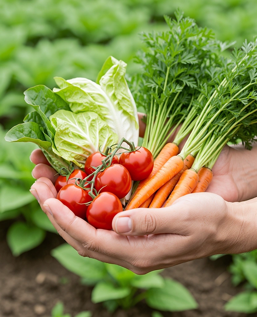 Sveže povrće iz lokalne bašte